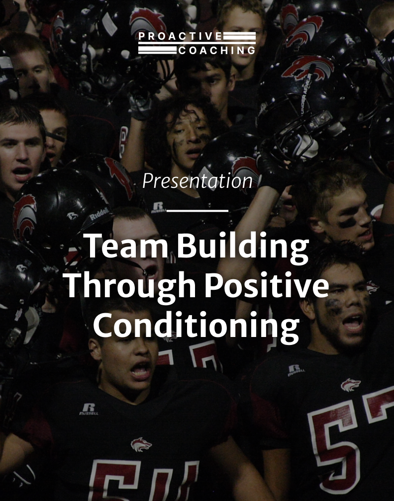 Team Building through Positive Conditioning - 7 Day Video Rental